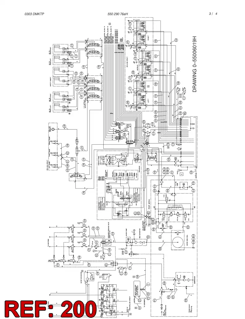 82714199 827 141 99 HOSE ASSY - Sandvik Technical Drawing