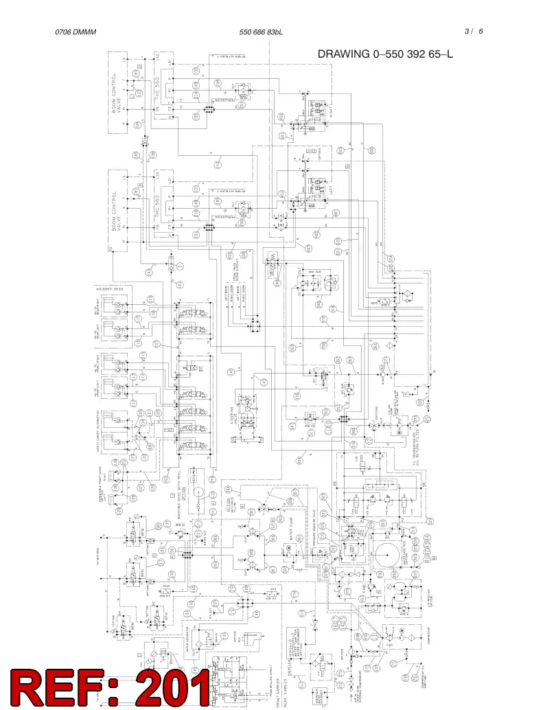 82717379 827 173 79 HYDRAULIC HOSE ASSEMBLY - Sandvik Technical Drawing