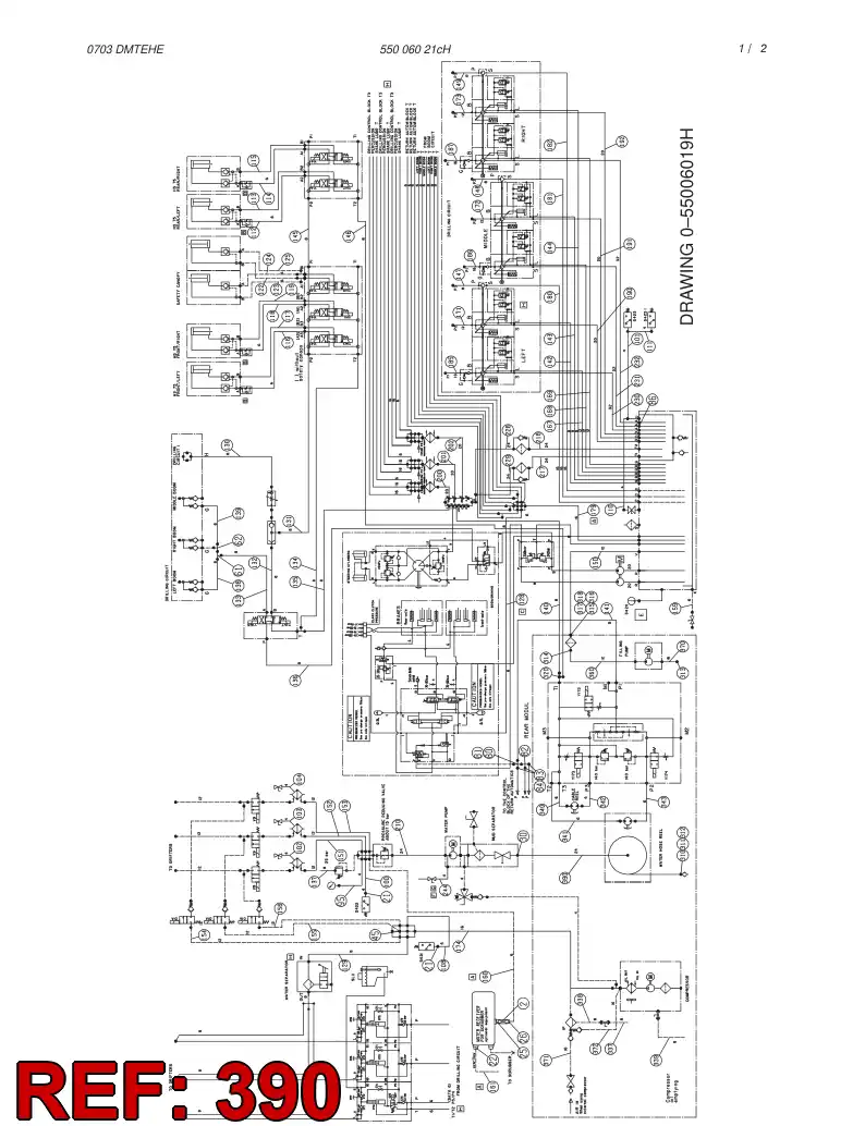82746199 827 461 99 HOSE ASSY - Sandvik Technical Drawing