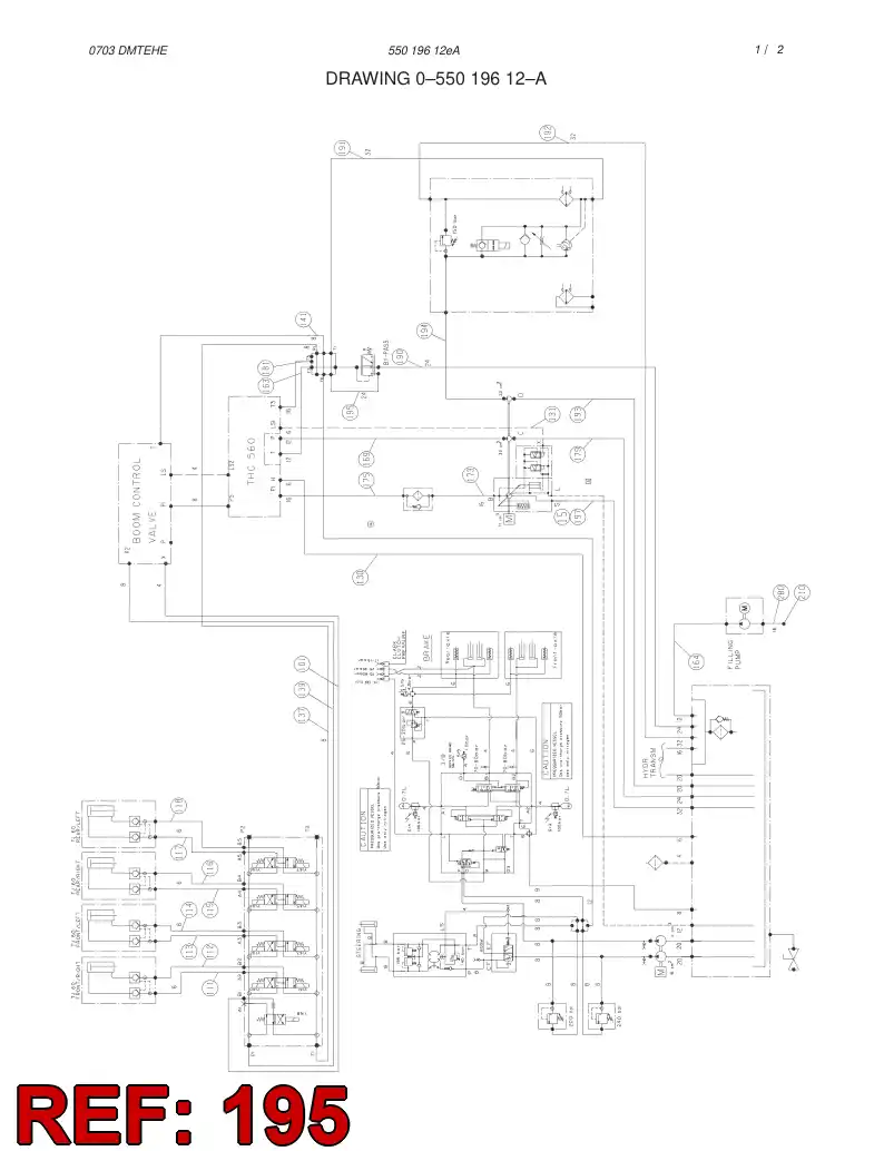82750169 827 501 69 HOSE ASSY - Sandvik Technical Drawing