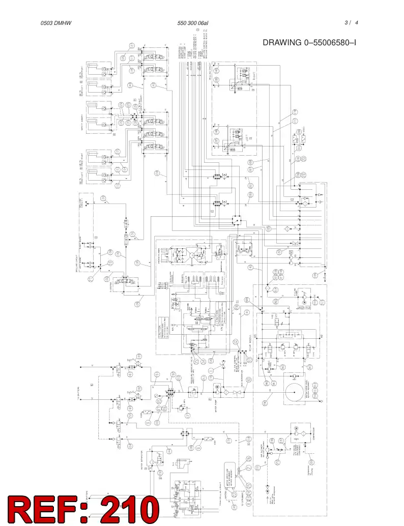 82751589 827 515 89 HOSE ASSY - Sandvik Technical Drawing