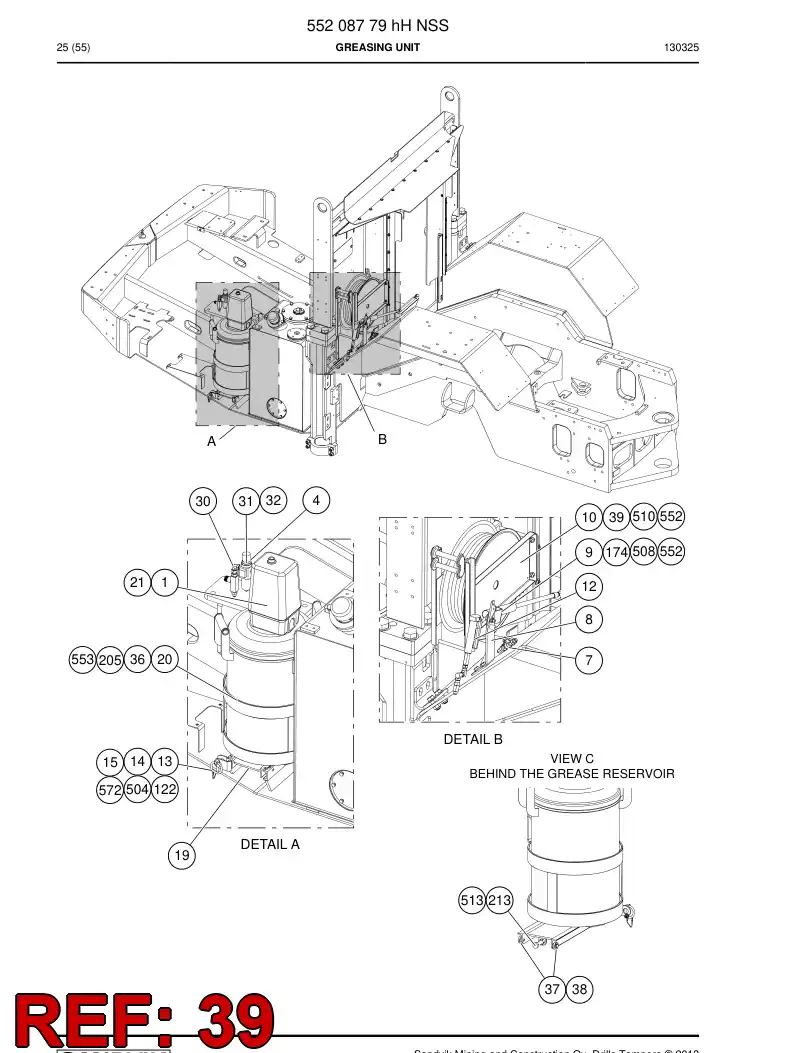 85060109 850 601 09 Stud - Sandvik Technical Drawing