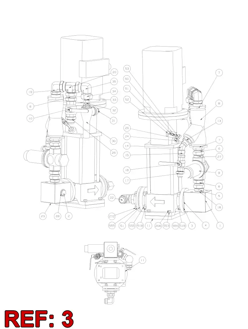 85060809 850 608 09 STUD - Sandvik Technical Drawing