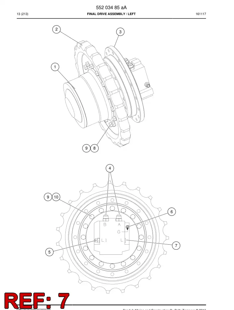85063829 850 638 29 Plug - Sandvik Technical Drawing