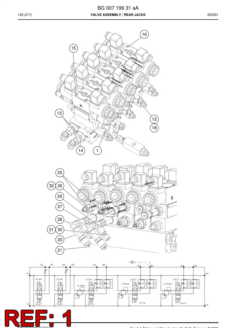 85065849b 850 658 49b Plate, Valve - Sandvik Technical Drawing