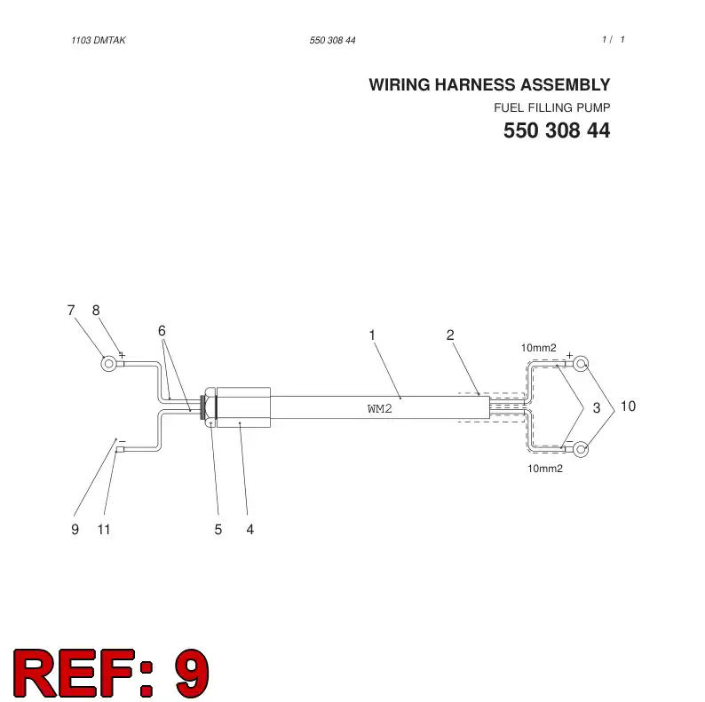 85070419 850 704 19 CONDUCTOR SYMBOL - - Sandvik Technical Drawing