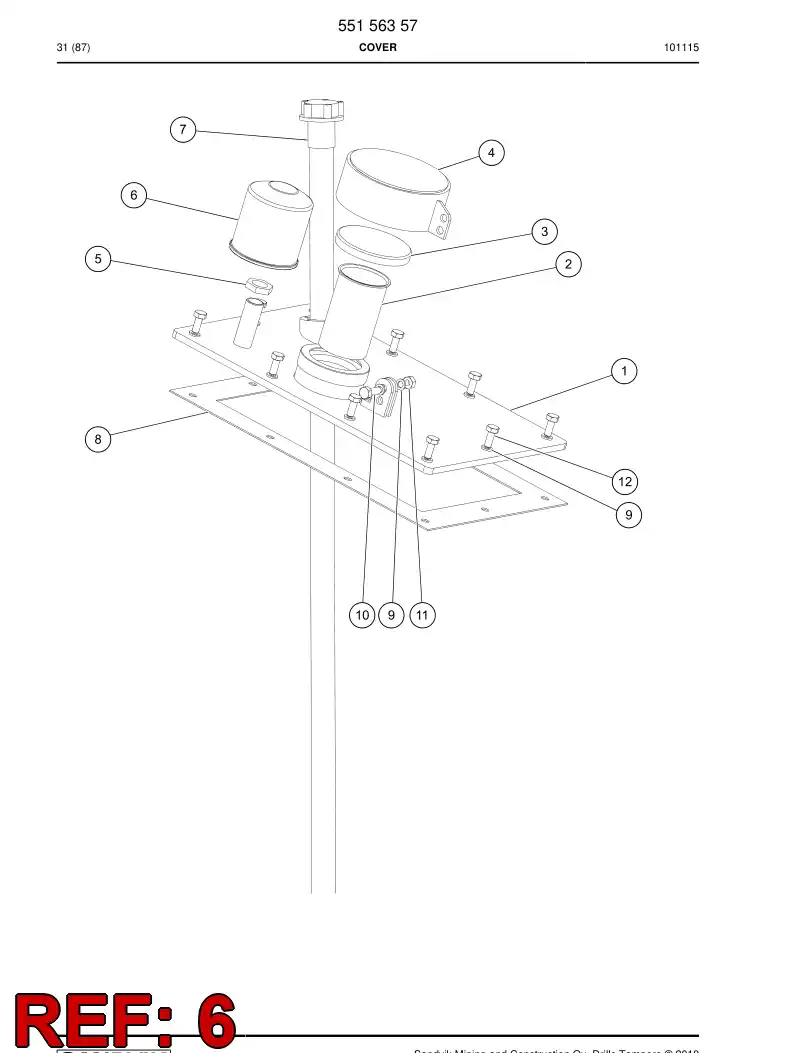 850 794 09c Breather - drawing