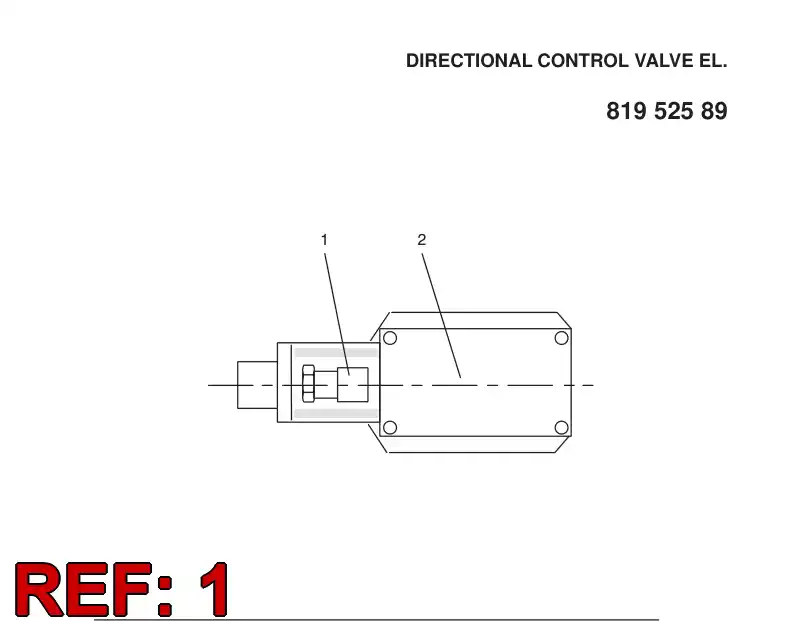 85094129 850 941 29 SOLENOID - Sandvik Technical Drawing