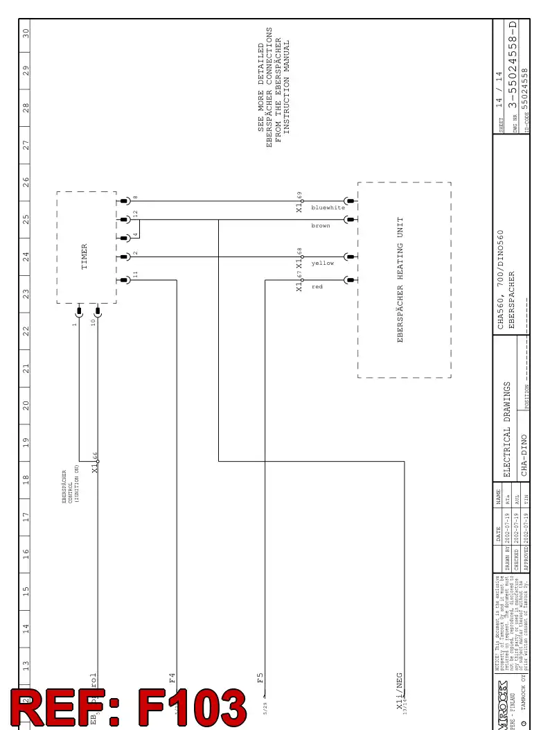 85115819 851 158 19 FUSE - Sandvik Technical Drawing