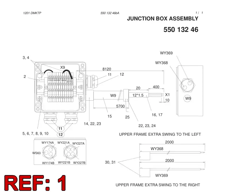 85129199 851 291 99 COMPARTIMENTO - Sandvik Technical Drawing