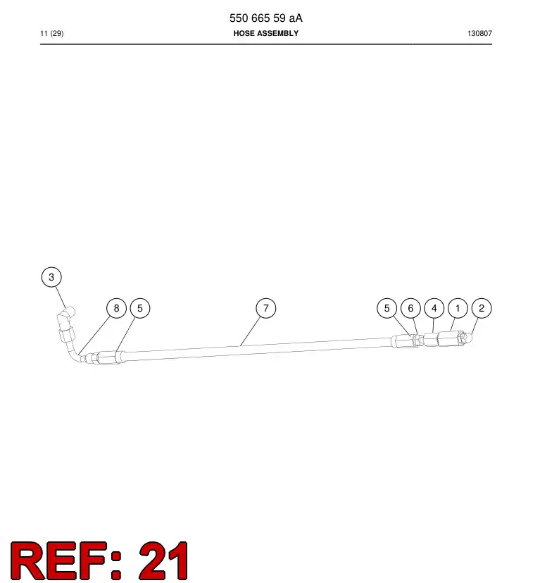 851 601 19a Connector, Male - drawing