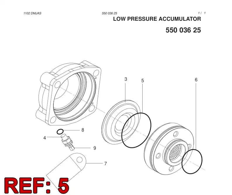 85168219 851 682 19 TAPN, PROTECCIN - Sandvik Technical Drawing