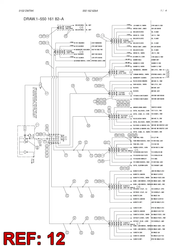 85176509 851 765 09 TAPER BUSH - Sandvik Technical Drawing