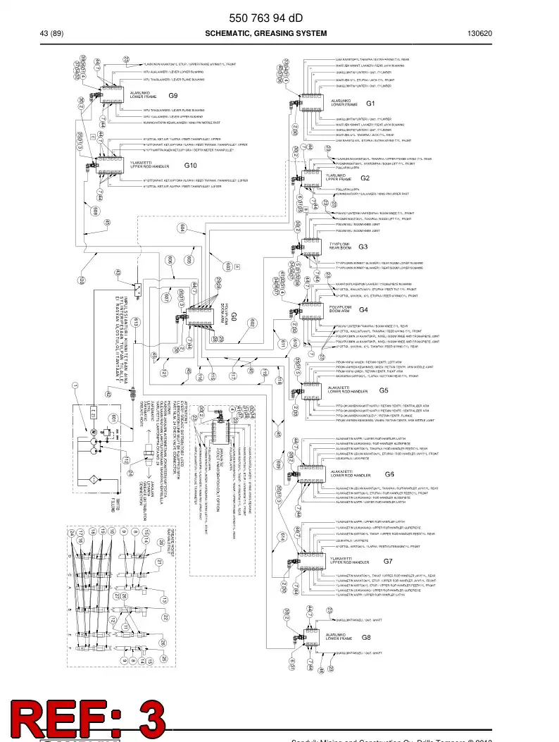 85178939a 851 789 39a DISTRIBUIDOR - Sandvik Technical Drawing