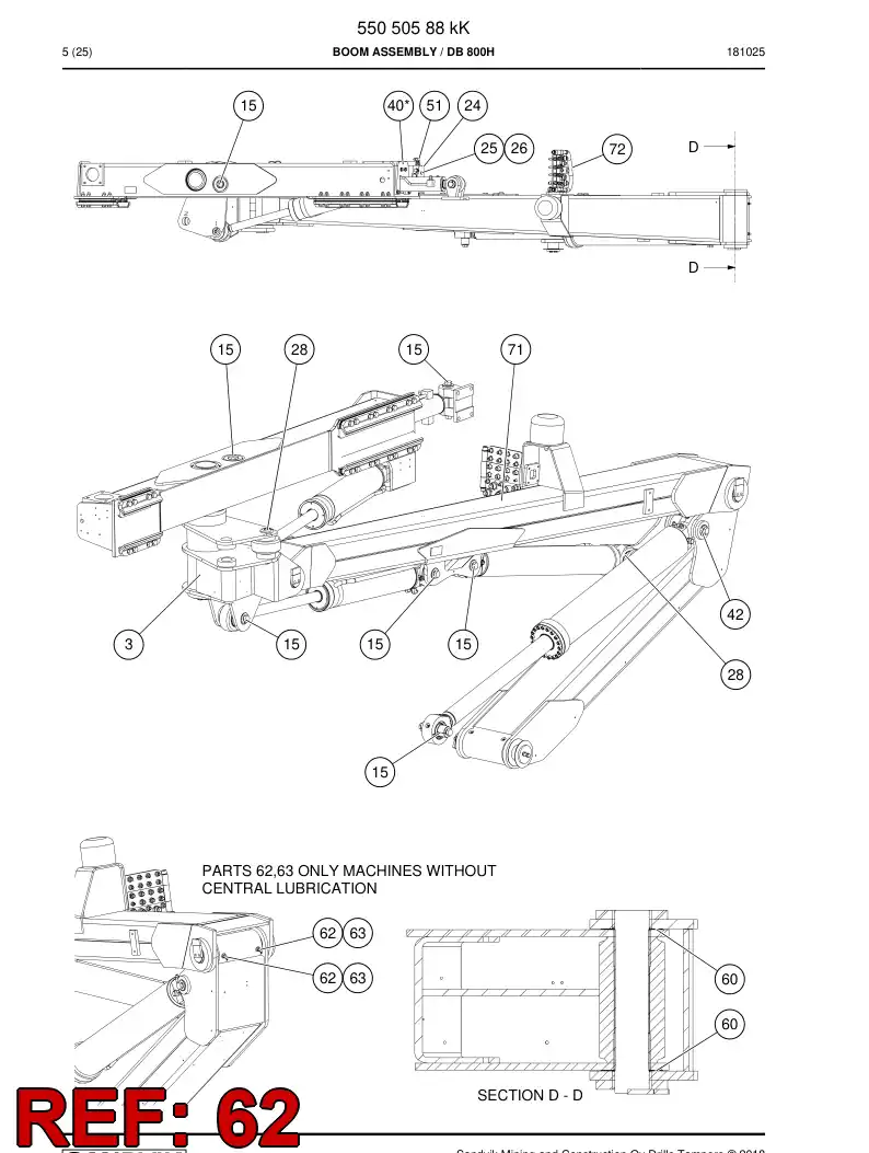 85183229a 851 832 29a Extension plate - Sandvik Technical Drawing