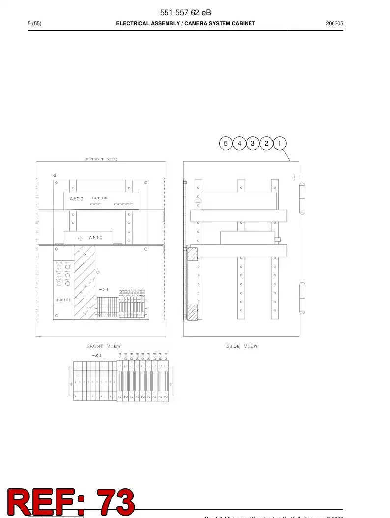 85184499 851 844 99 Fuse - Sandvik Technical Drawing