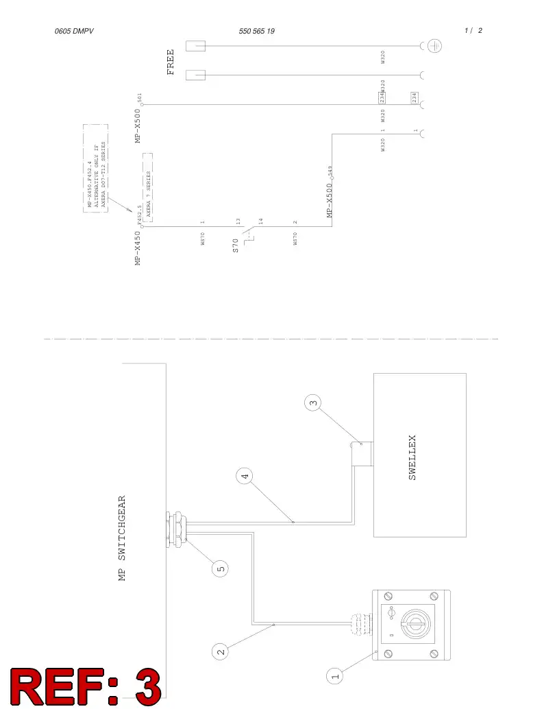 85200729 852 007 29 CONNECTOR - Sandvik Technical Drawing
