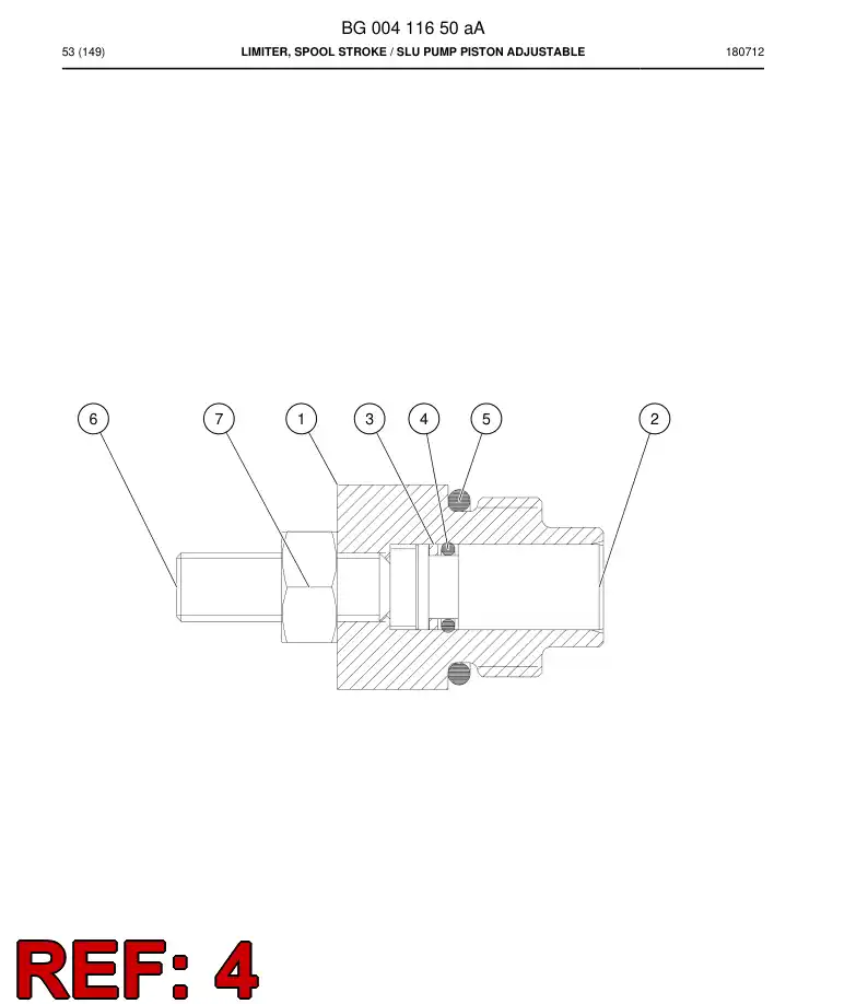 85209559 852 095 59 O-Ring - Sandvik Technical Drawing