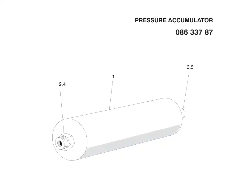 85248969 852 489 69 REPAIR KIT - Sandvik Technical Drawing