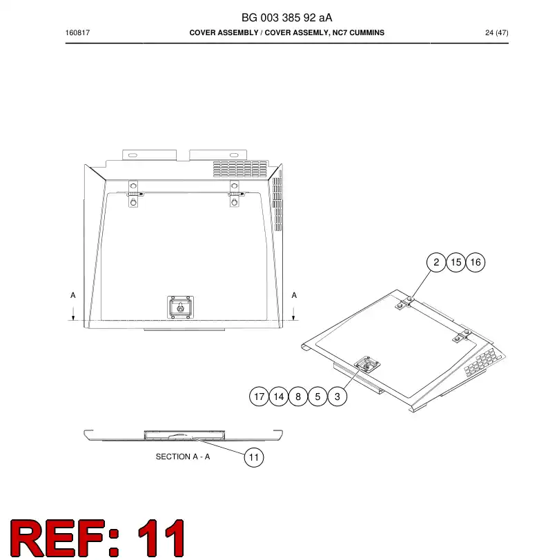 85273209 852 732 09 Hexagon socket head screw - Sandvik Technical Drawing