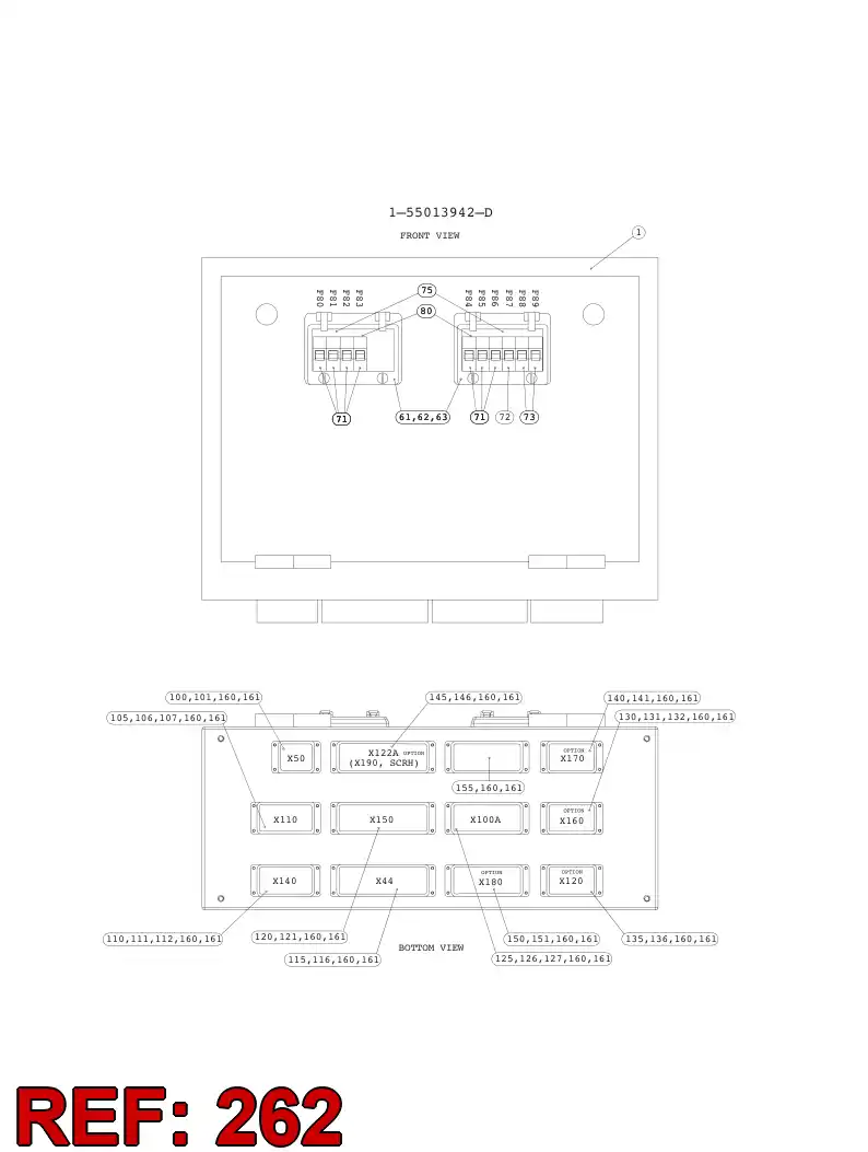 85277659 852 776 59 CONDUCTOR, BLACK - Sandvik Technical Drawing