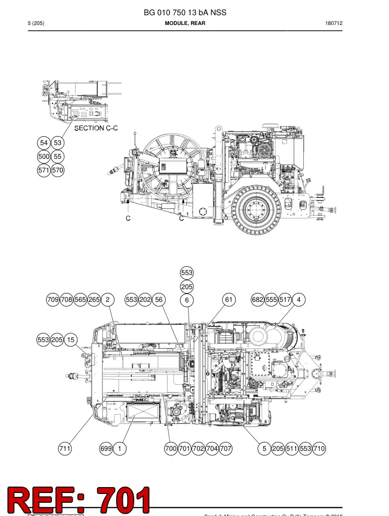 85285819 852 858 19 Hexagon socket head screw - Sandvik Technical Drawing