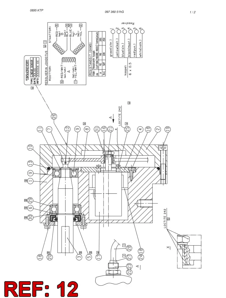 85286399 852 863 99 SPRING-TYPEE STRAIGHT PIN - Sandvik Technical Drawing