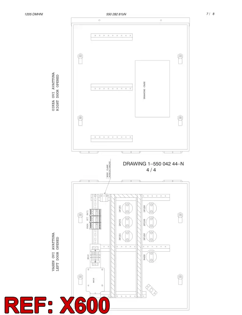 85294709 852 947 09 TERMINAL MARKING STRIP - Sandvik Technical Drawing