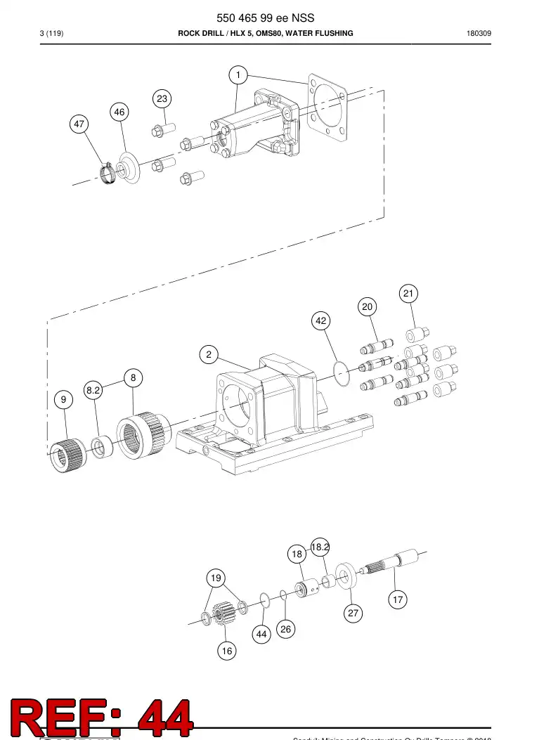 85357589a 853 575 89a O-ring - Sandvik Technical Drawing