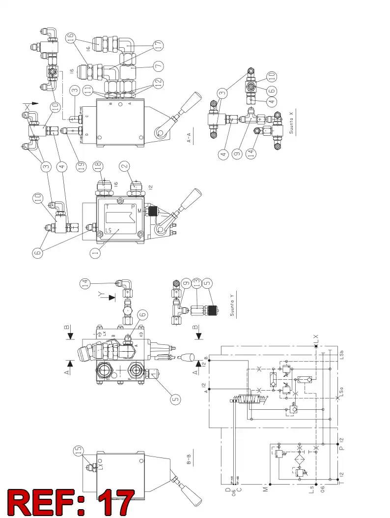 85443789 854 437 89 M/F ELBOW ADAPTER - Sandvik Technical Drawing