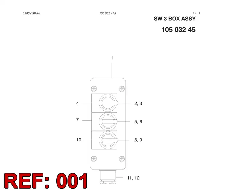 85538149 855 381 49 HOUSING - Sandvik Technical Drawing