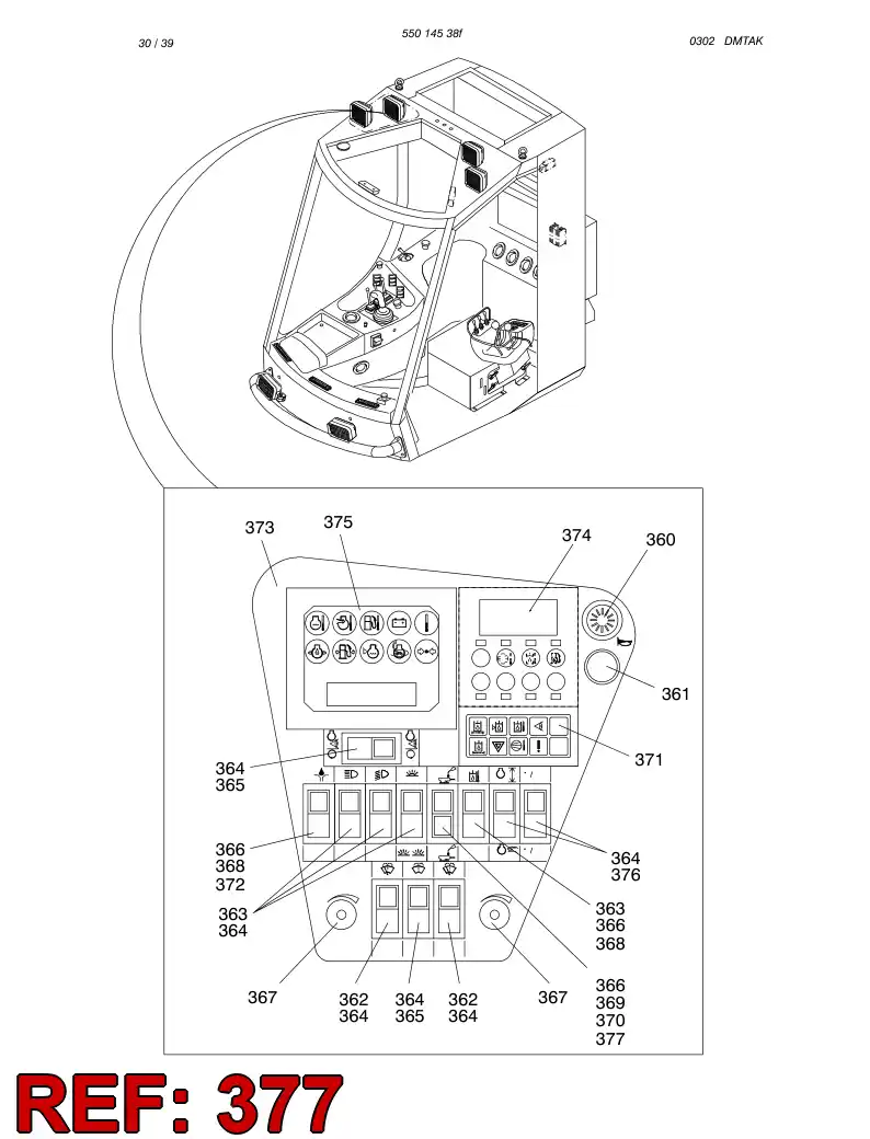 85563599 855 635 99 Label, Identification - Sandvik Technical Drawing