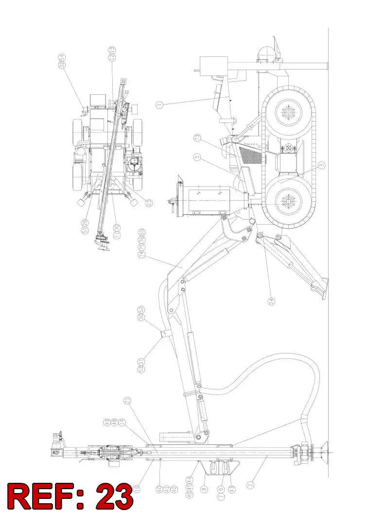 85583709 855 837 09 Clamp, Pipe - Sandvik Technical Drawing