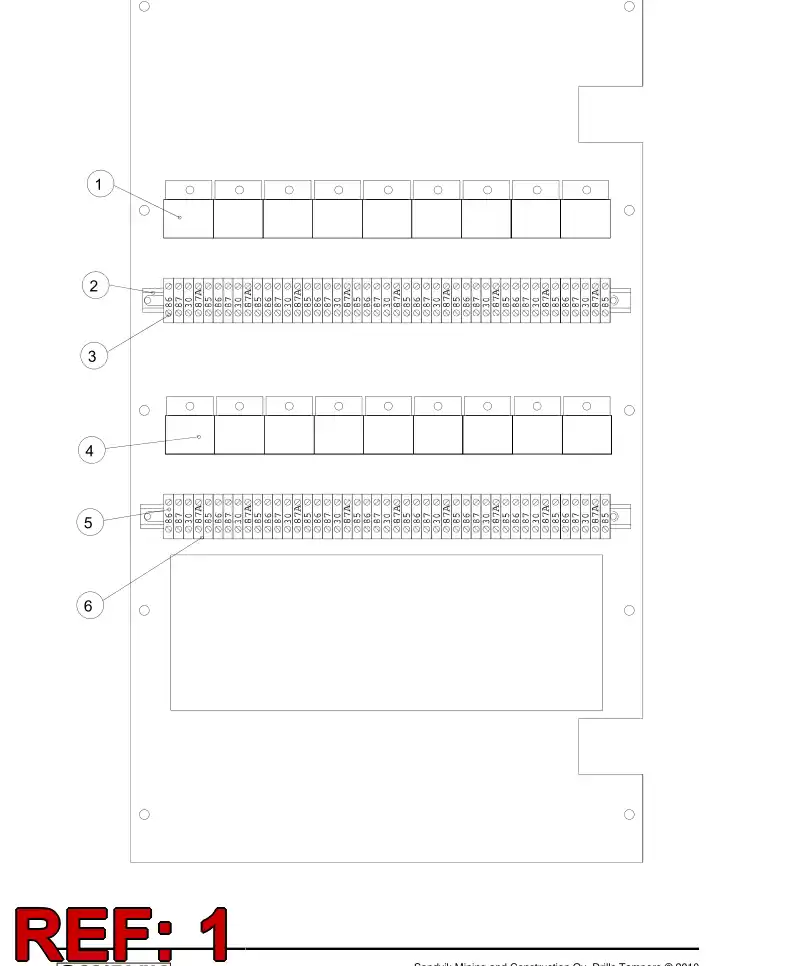 85596479a 855 964 79a Socket, Relay - Sandvik Technical Drawing