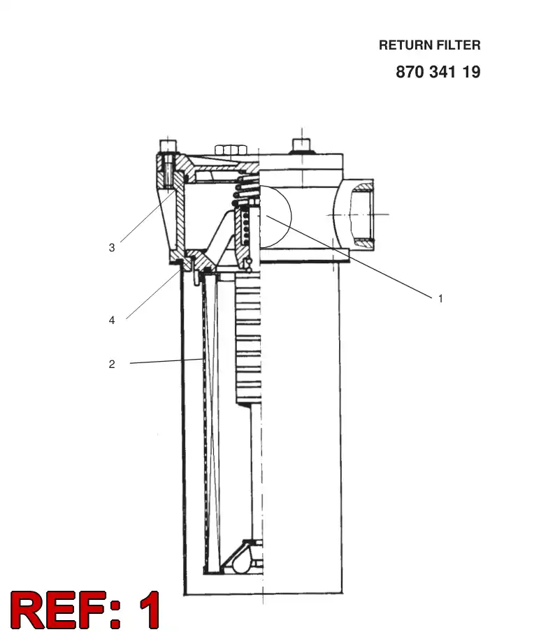 85612019 856 120 19 INDICATOR - Sandvik Technical Drawing