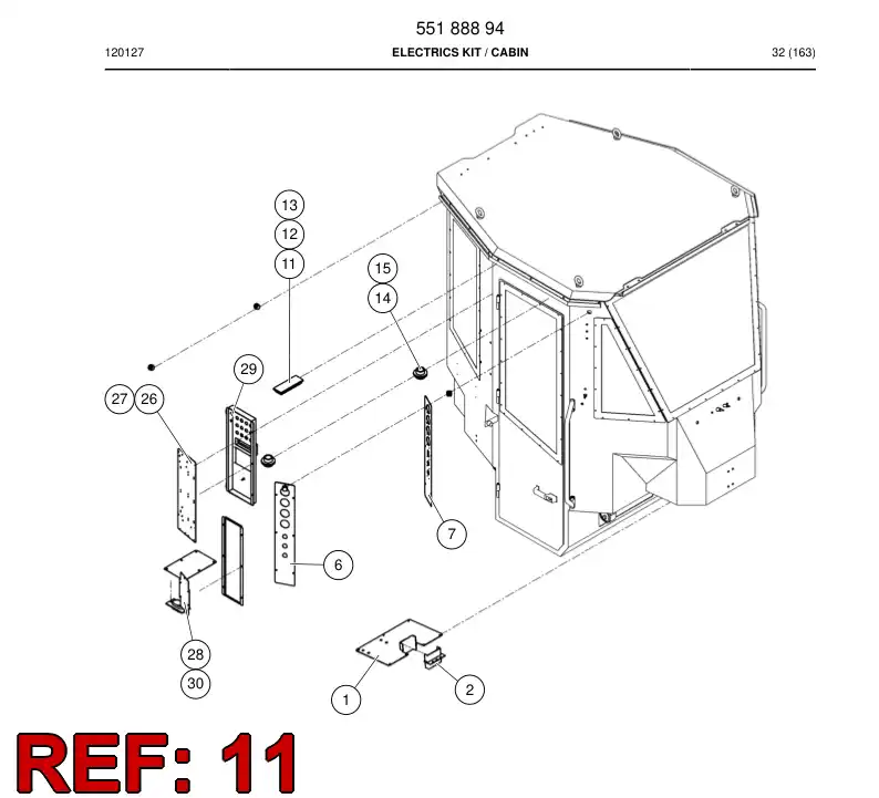 85627379 856 273 79 Light - Sandvik Technical Drawing