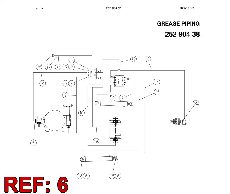85655189 856 551 89 ANGLE COUPLING - Sandvik Technical Drawing
