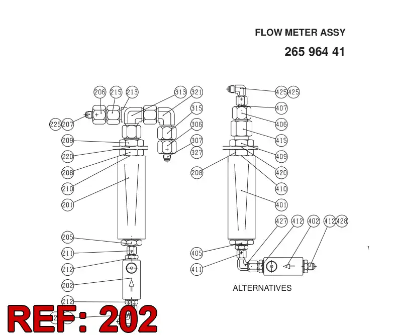 85669279 856 692 79 THROTTLE VALVE - Sandvik Technical Drawing