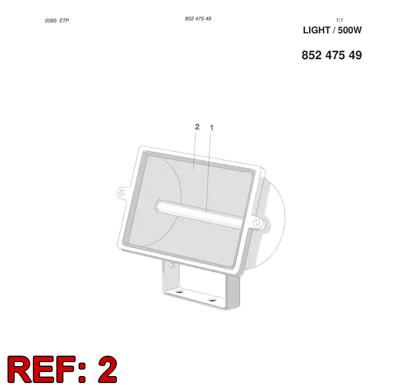 85684029 856 840 29 GLASS - Sandvik Technical Drawing