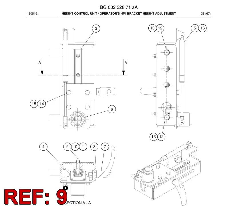 85695509 856 955 09 HEX.SOCKET HEAD CAP SCR. - Sandvik Technical Drawing