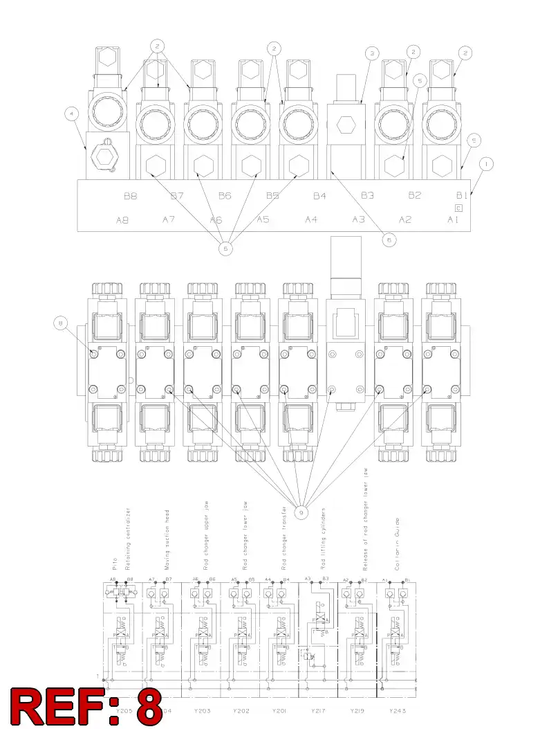 85705569 857 055 69 Hexagon socket head screw (full thread) - Sandvik Technical Drawing