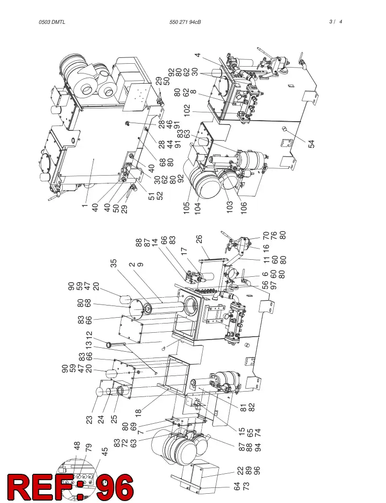 85738299 857 382 99 PLUG - Sandvik Technical Drawing