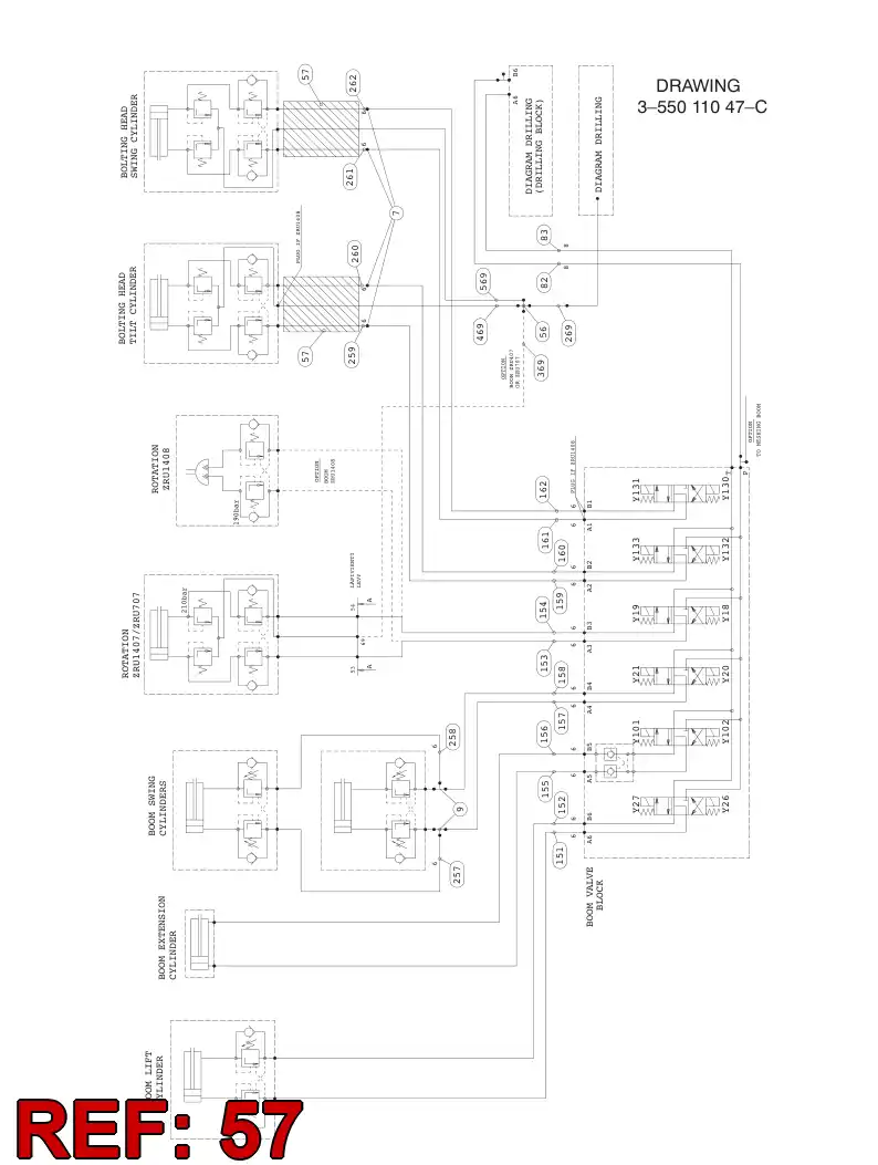 85767829 857 678 29 HOSE - Sandvik Technical Drawing