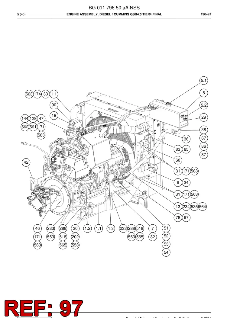 85775019 857 750 19 Fitting - Sandvik Technical Drawing