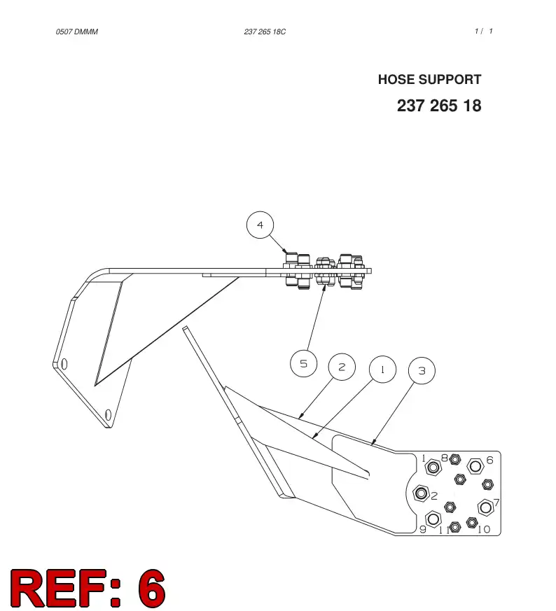 85777609 857 776 09 Nut, Lock - Sandvik Technical Drawing