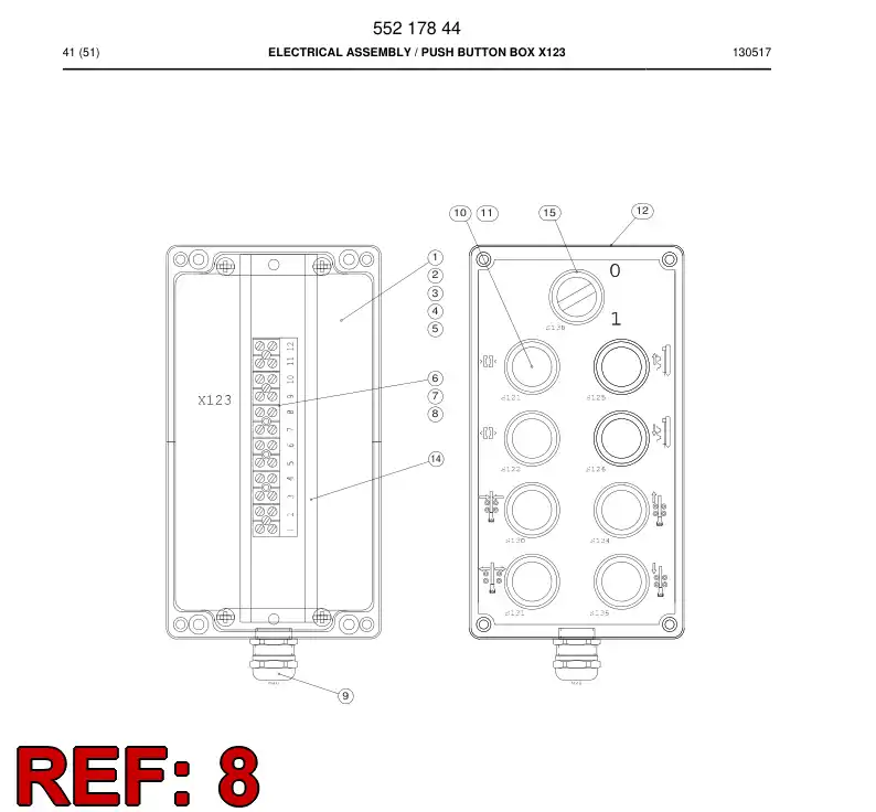 85779339 857 793 39 Label, Identification - Sandvik Technical Drawing