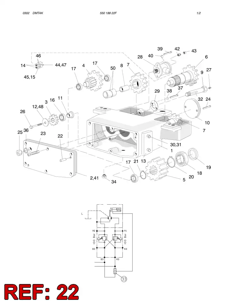 85825379 858 253 79 PARALLEL PIN - Sandvik Technical Drawing
