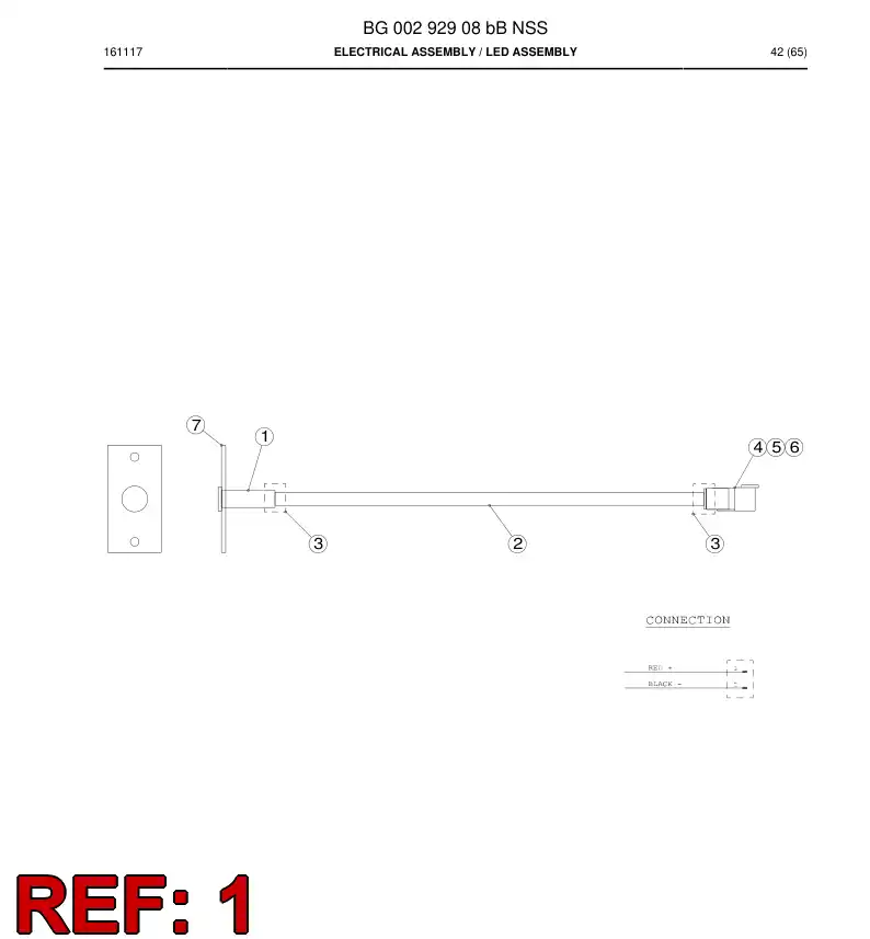 85830109b 858 301 09b LED-light - Sandvik Technical Drawing