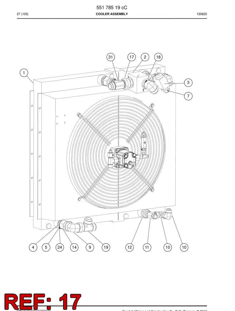 858 324 09a MALE SWIVEL NUT ADAPTER - drawing