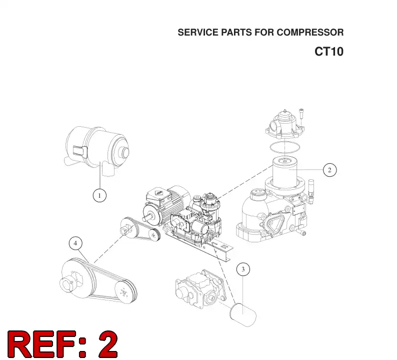 85835709 858 357 09 O-RING - Sandvik Technical Drawing